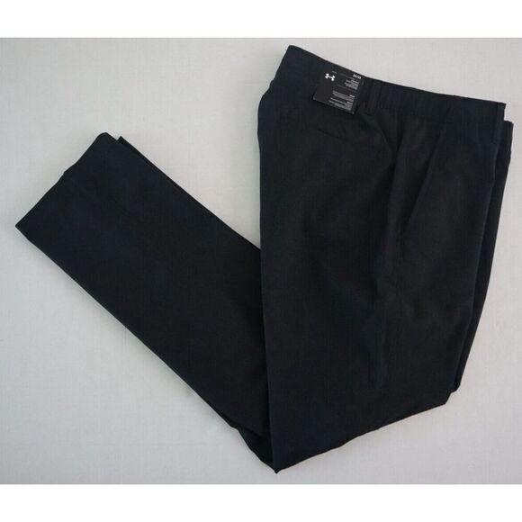 Under Armour 1347389 001 Men's Sz 34/32 Black MFO Match Play Vented Pants - Picture 9 of 9